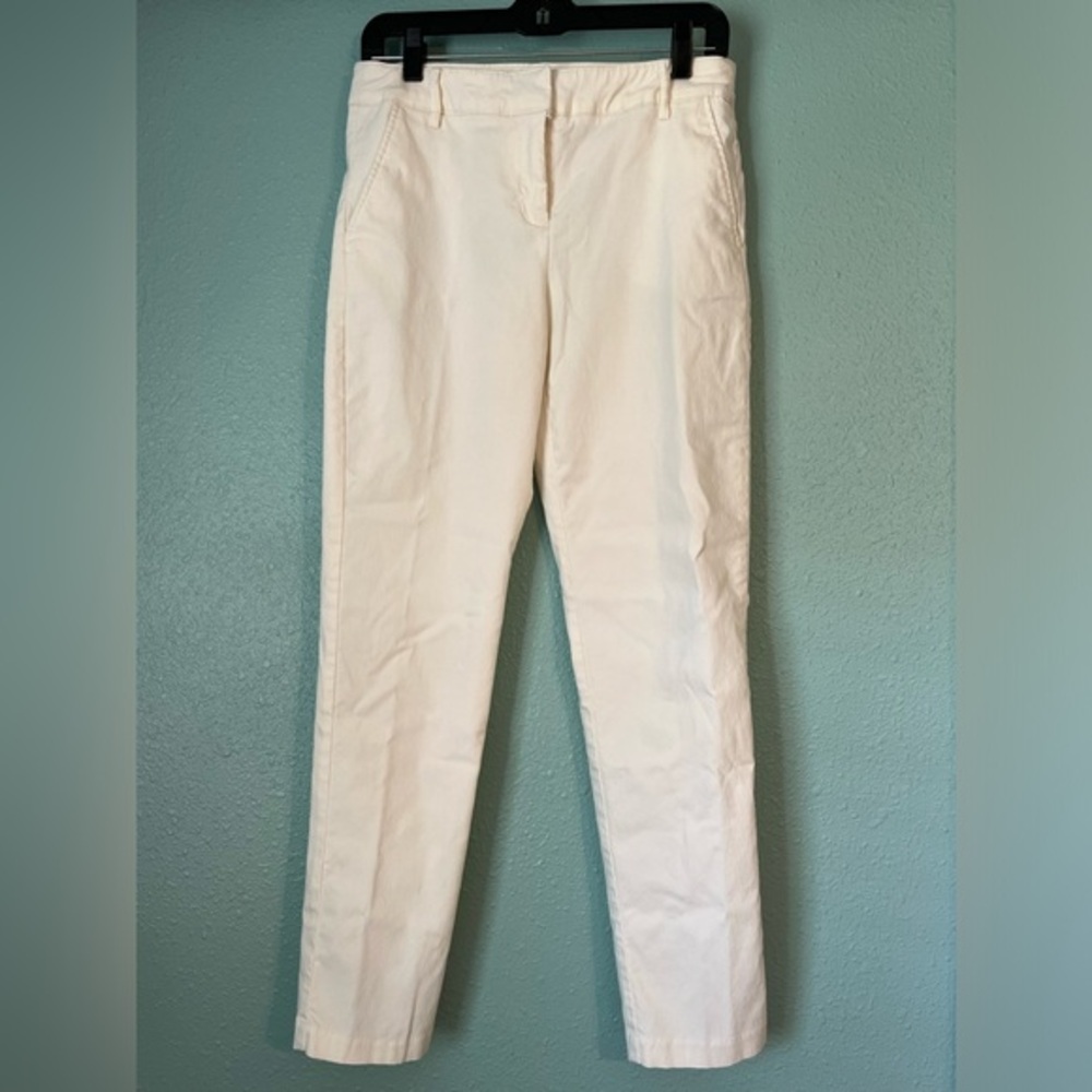 Gibson Latimer Cream Skinny Pants